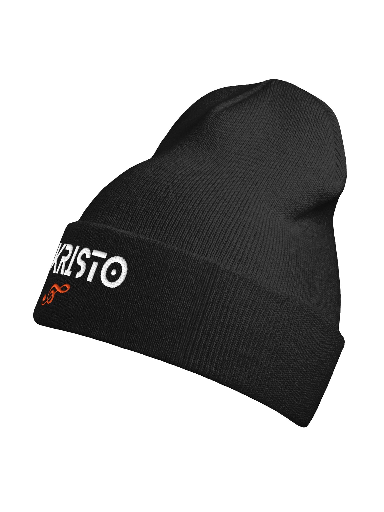 Mkristo Orange Music Logo Cuffed Beanie product image (60)