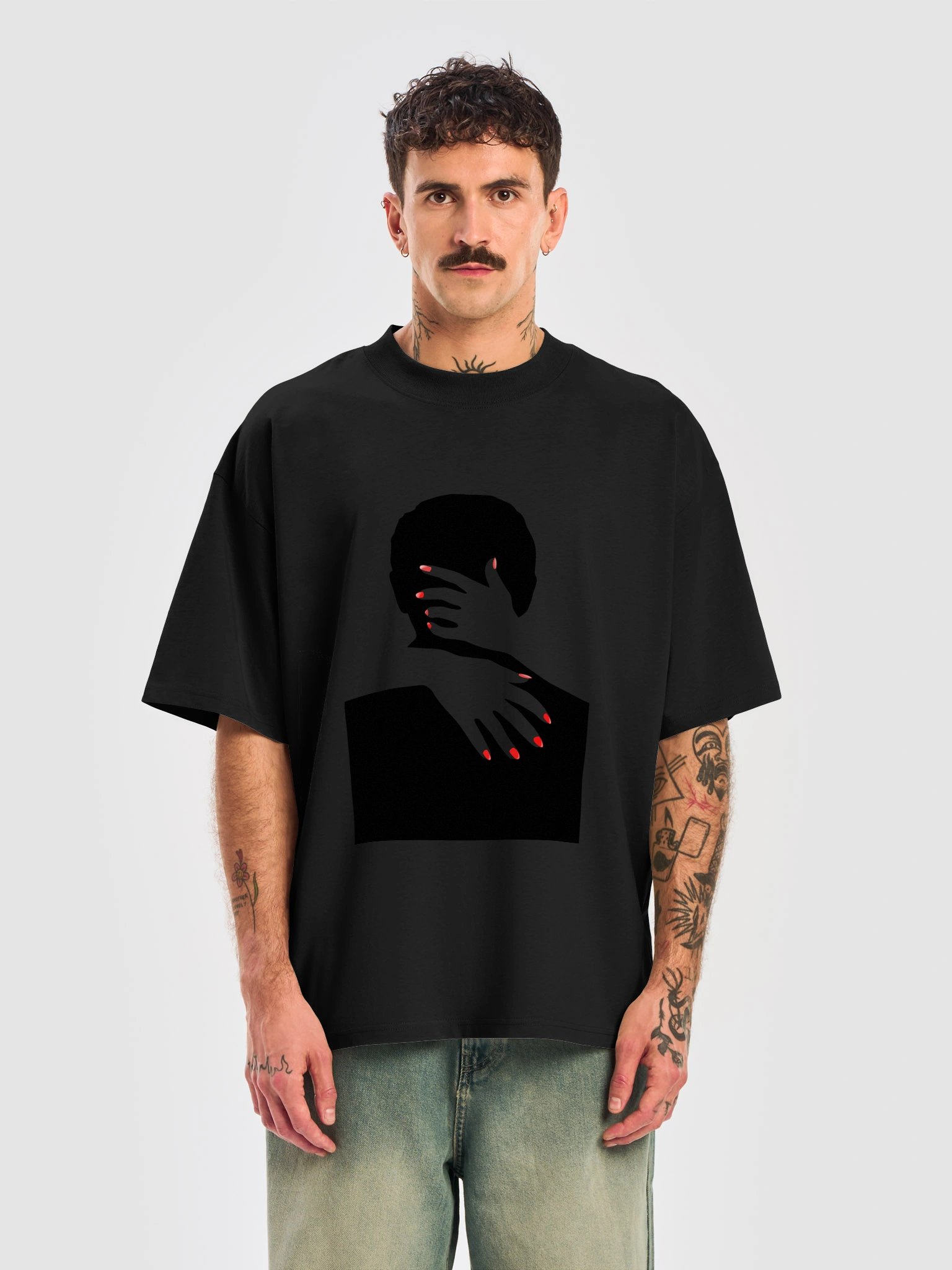 Put Your Arms Around Me Unisex Over Size Tee product image (22)