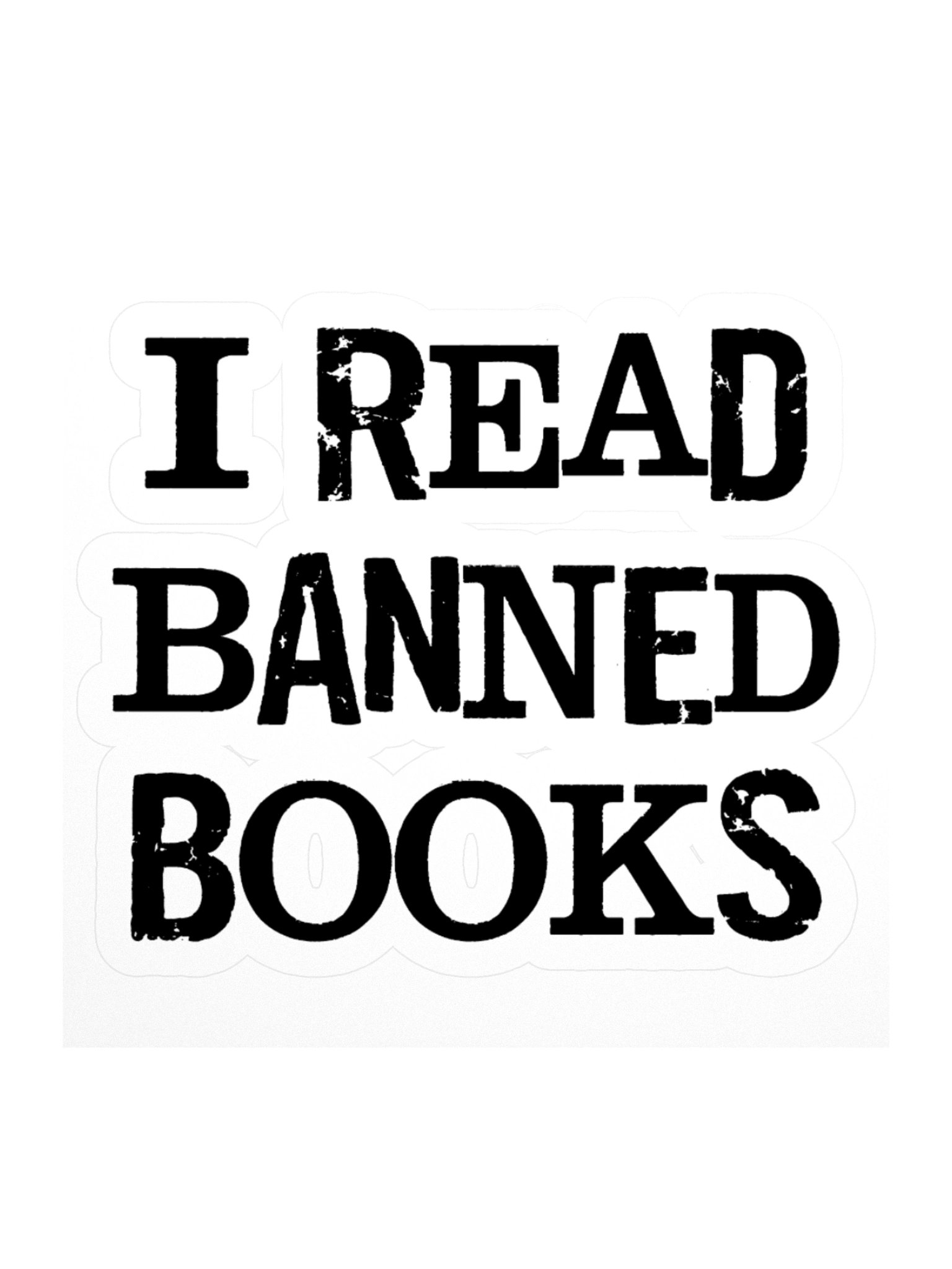 I Read Banned Sticker product image (1)
