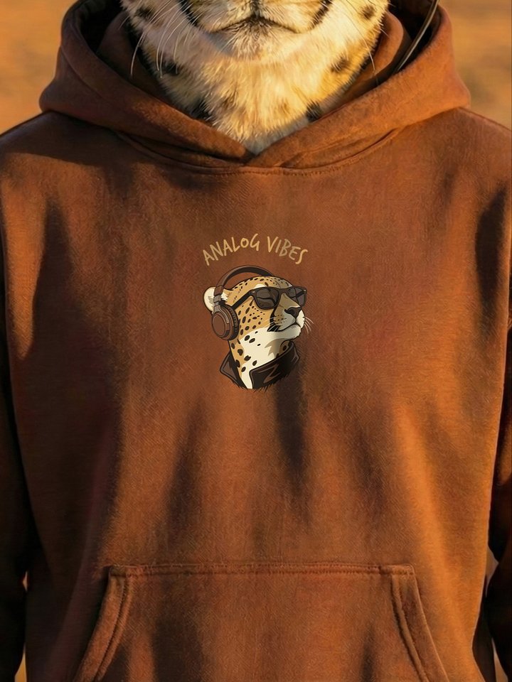 "Analog Vibes" Premium Oversized Hoodie product image (2)