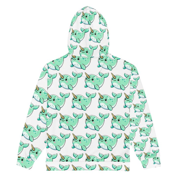 Narwhal Wonderland All-Over Zip Hoodie product image (2)