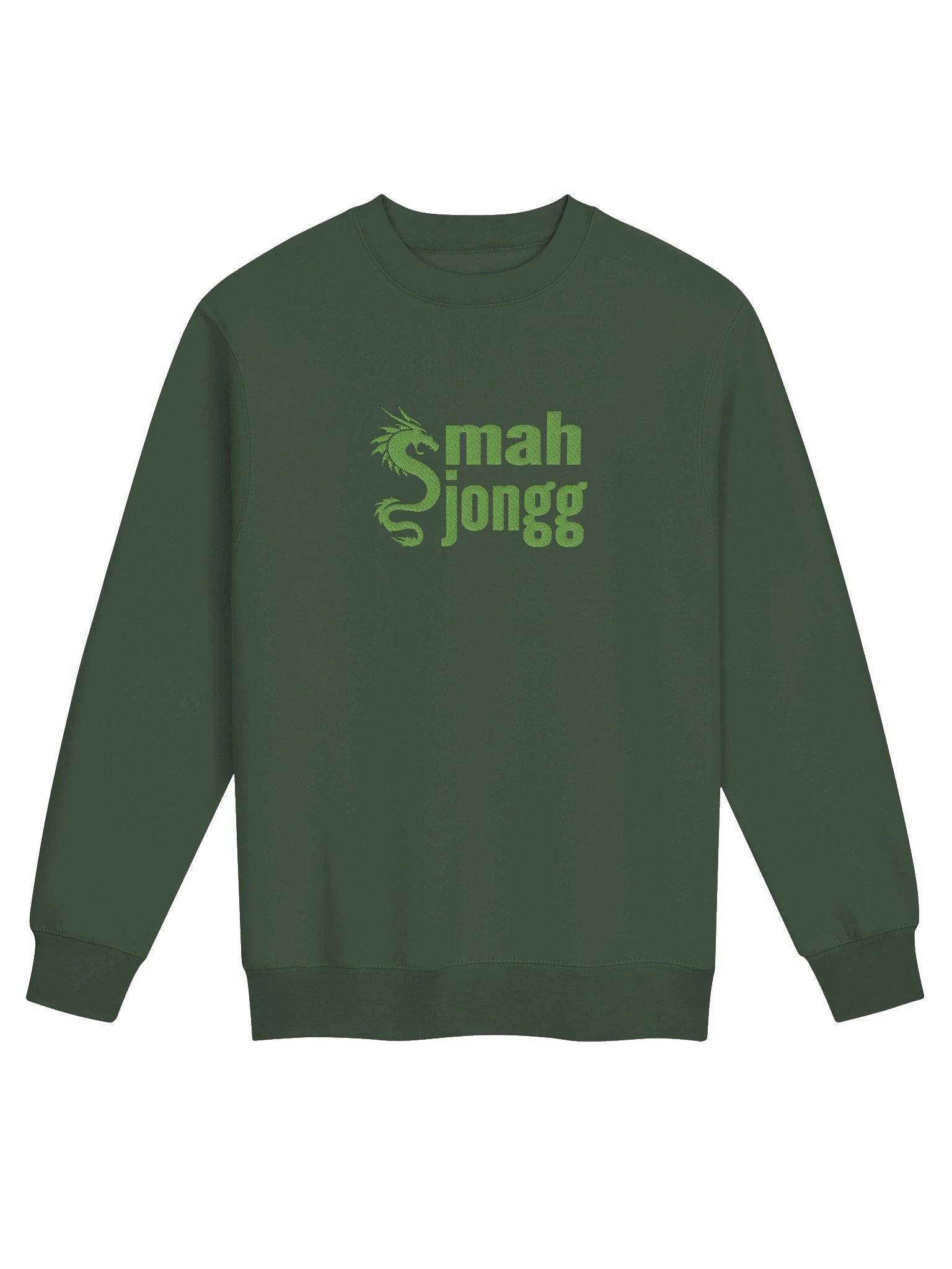 Mah Jongg Green Dragon Crewneck product image (5)