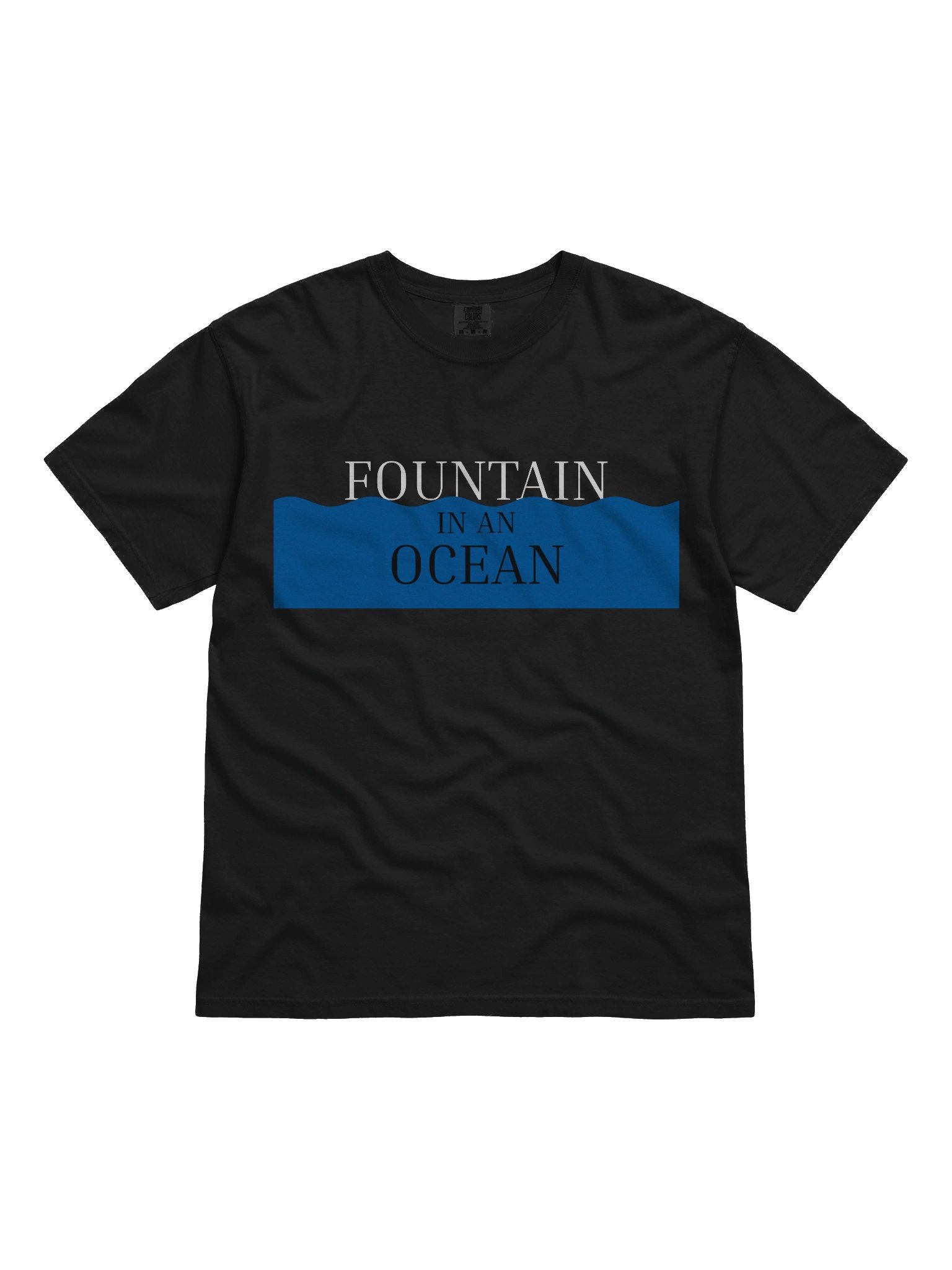 Fountain in an Ocean T-Shirt Dark Colors product image (1)