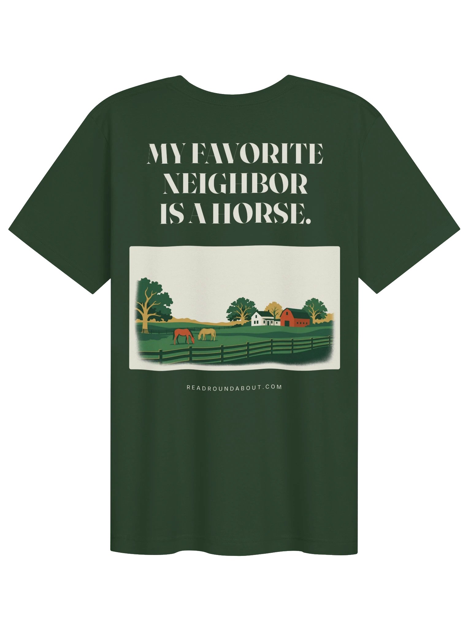 Favorite Neighbor Tee (Forest) product image (2)