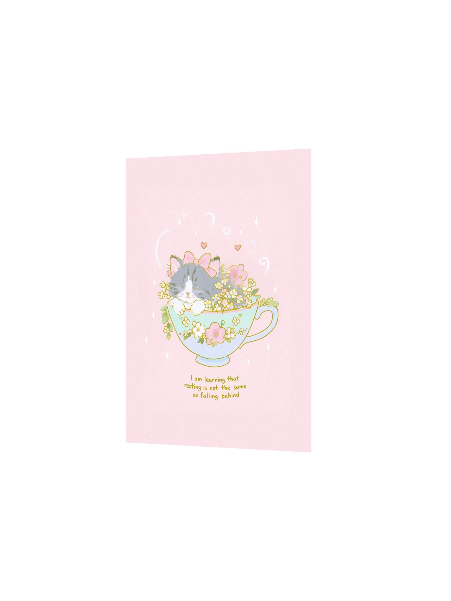 Resting Cat Affirmation Poster product image (14)