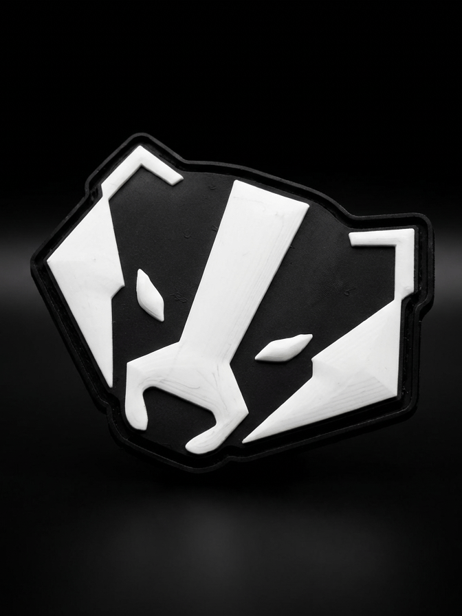 BADGER PATCH | 6mm Badger