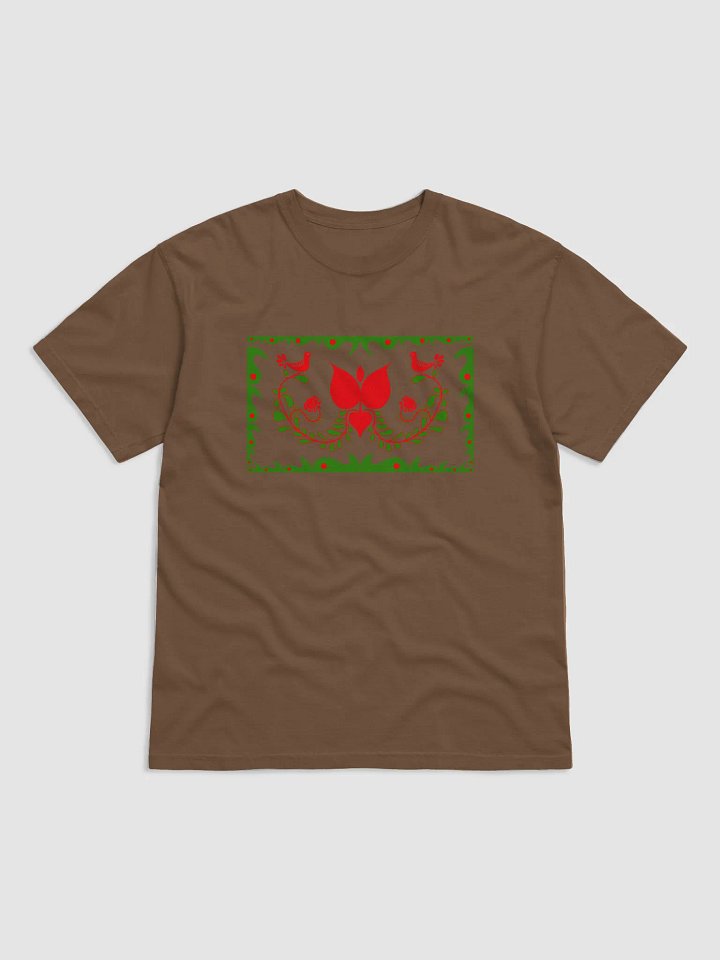 Hungarian Folk Art Red Flowers T-Shirt product image (1)