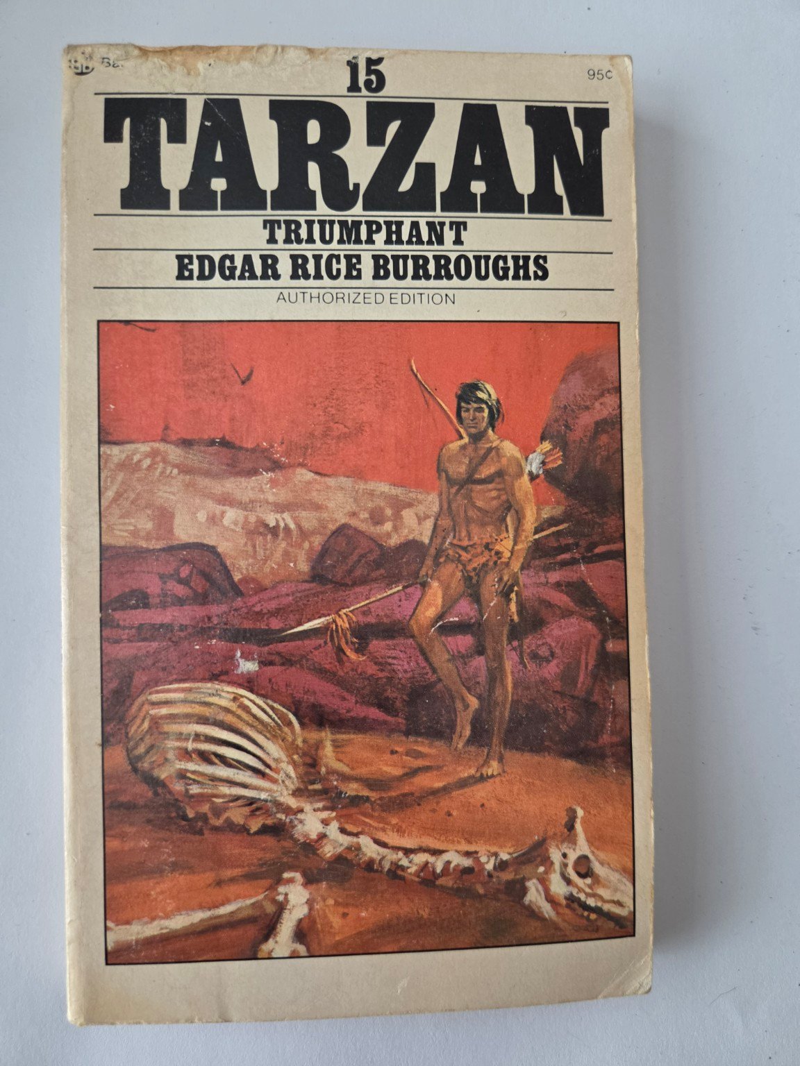 Vintage 1974 Tarzan Triumphant #15 – Edgar Rice Burroughs | Ballantine Paperback product image (1)