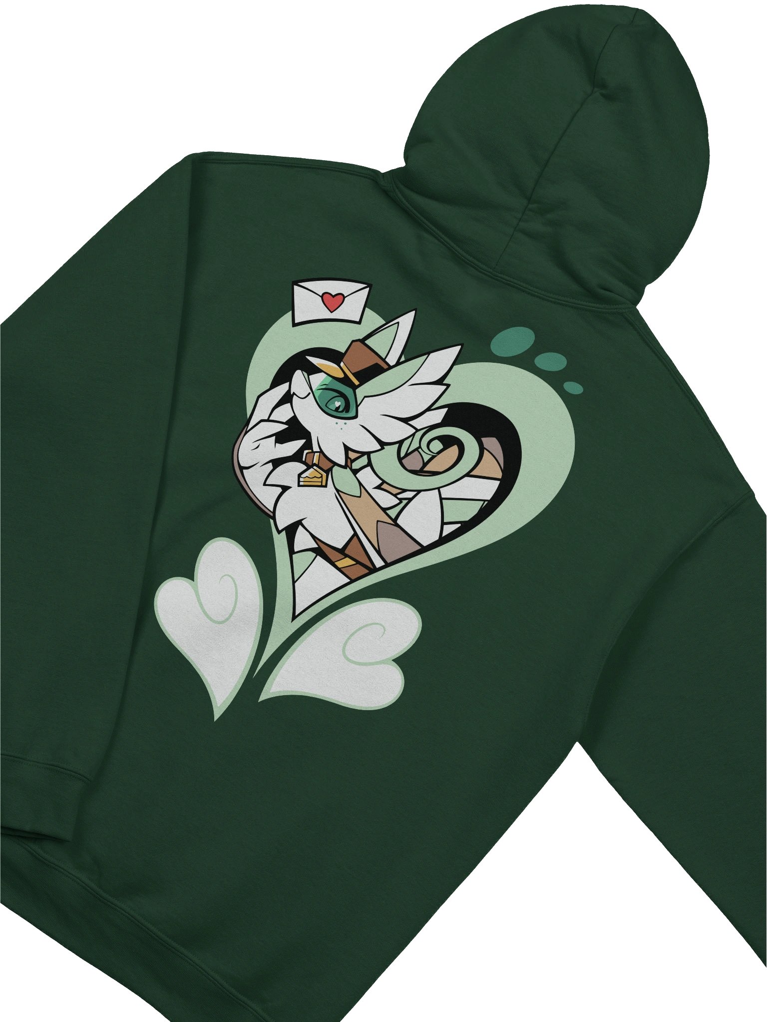 Love Letter Hoodie (Green Variant) product image (3)