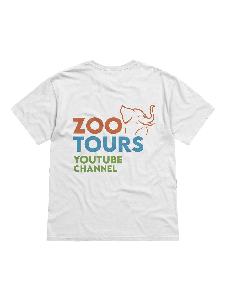 Front & Back Zoo Tours Logo Tee product image (2)