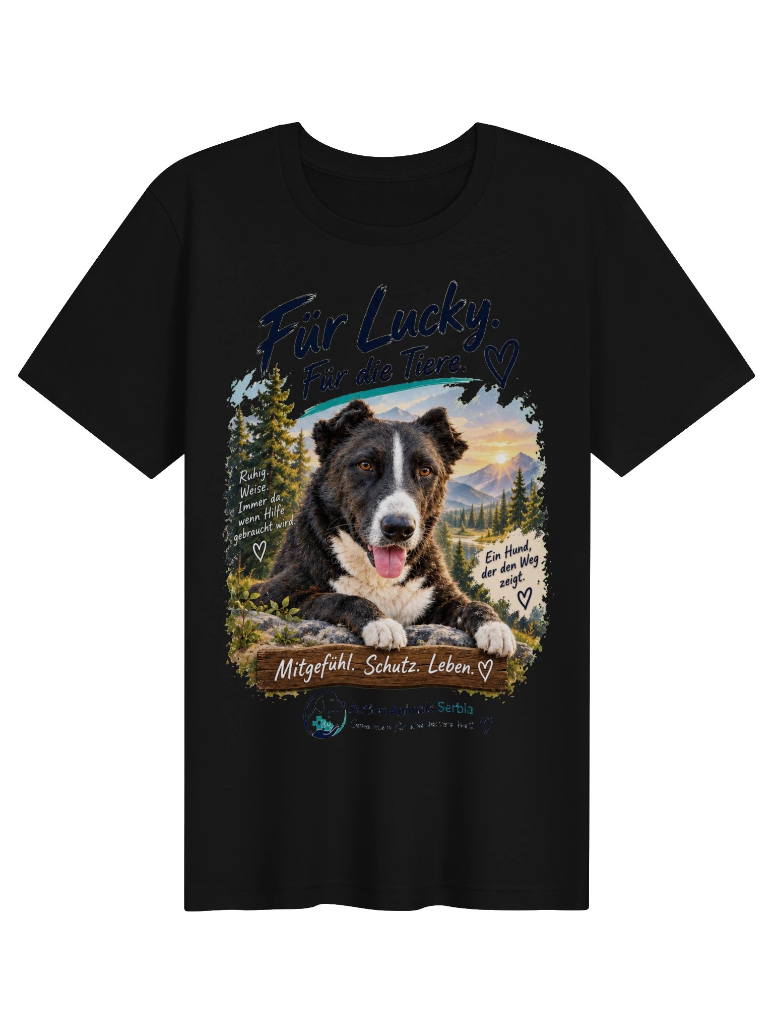 Lucky – Für Lucky. Für die Tiere. T-Shirt product image (1)