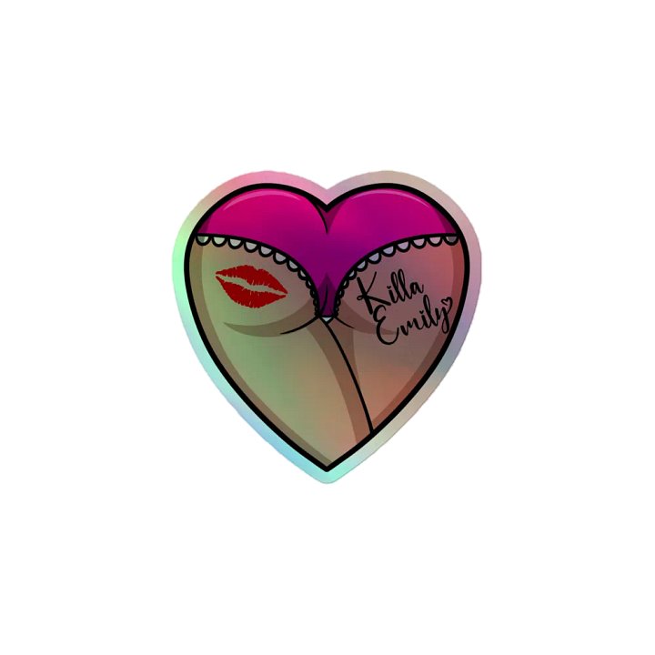 HEART BUTT STICKER product image (1)