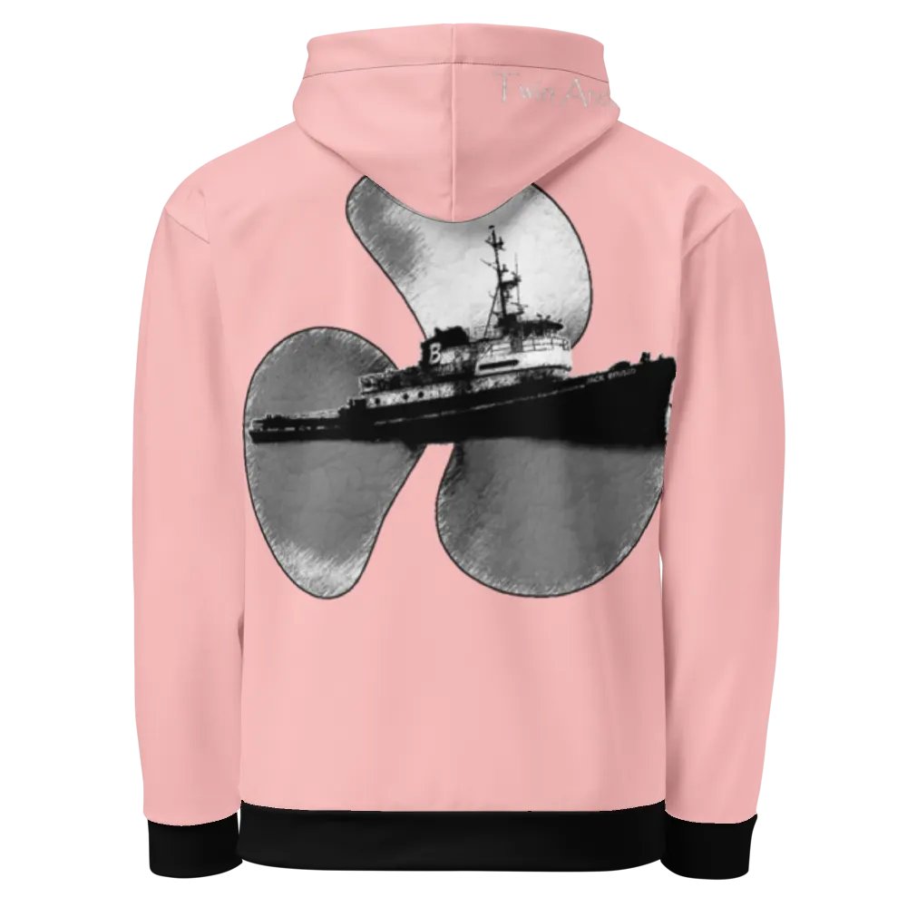 3 Prop & Jack Brusco Tug (Pink) – Performance Marine Wear | Twin Anchor Apparel North Current Line product image (4)