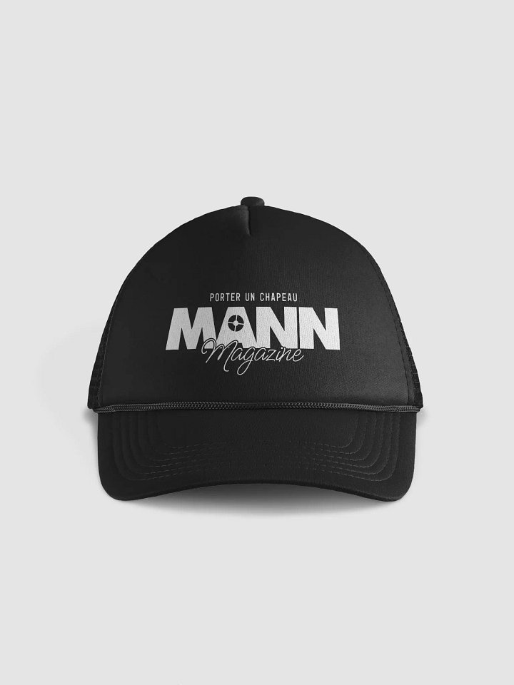 MANN Magazine White on Black Hat product image (1)