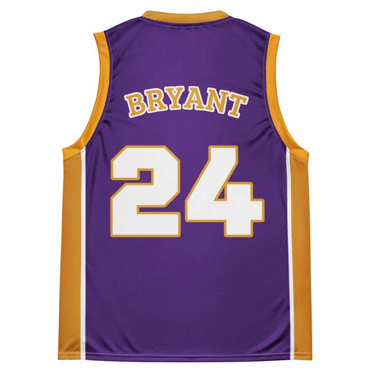 Unisex Basketball Jersey ( Bryant 24 ) product image (2)