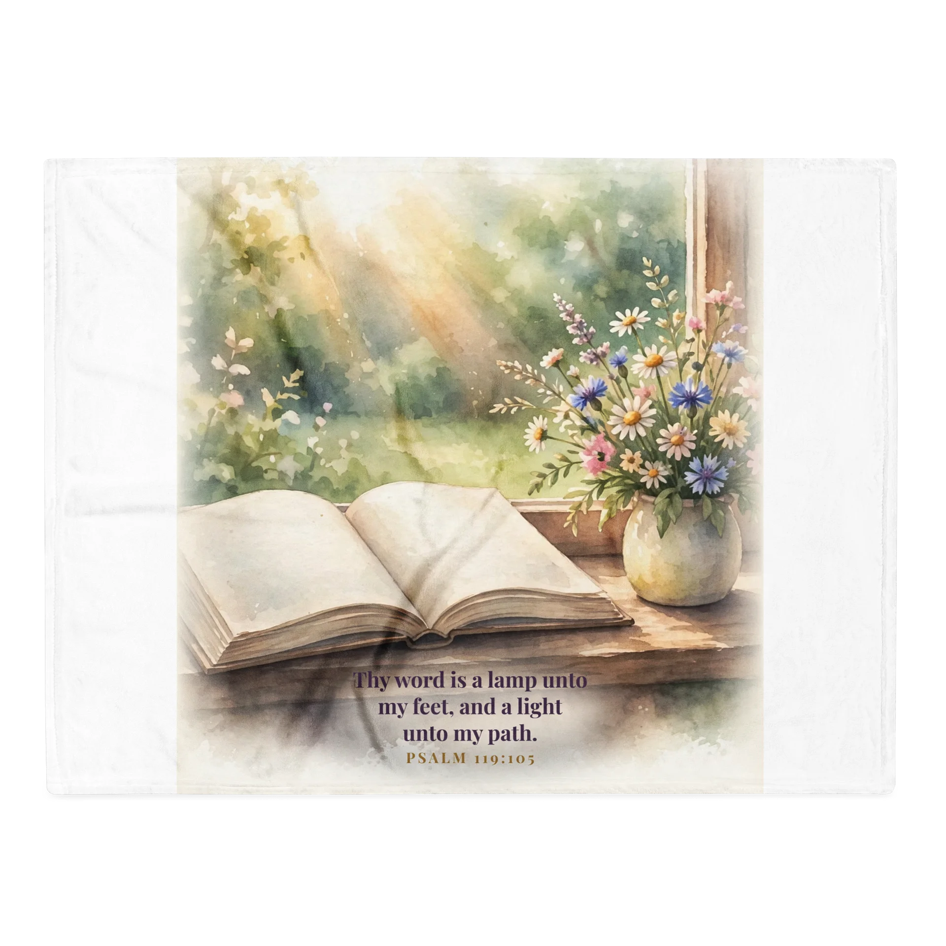 Lamp Unto My Feet Blanket product image (2)