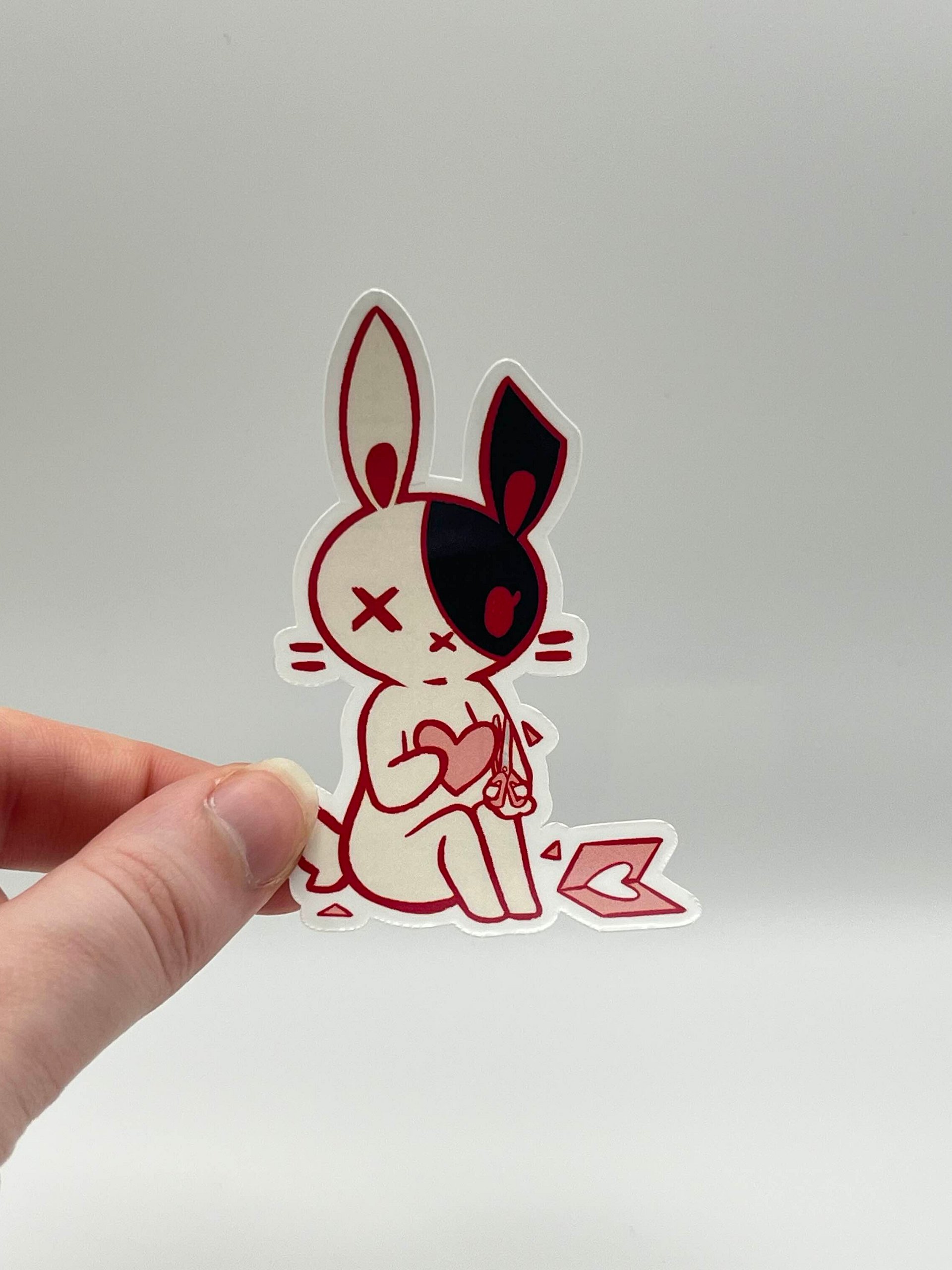 CUT Paper Heart Die-Cut Sticker product image (1)