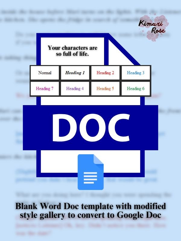 Blue Rose Style ✧ Script Template product image (3)