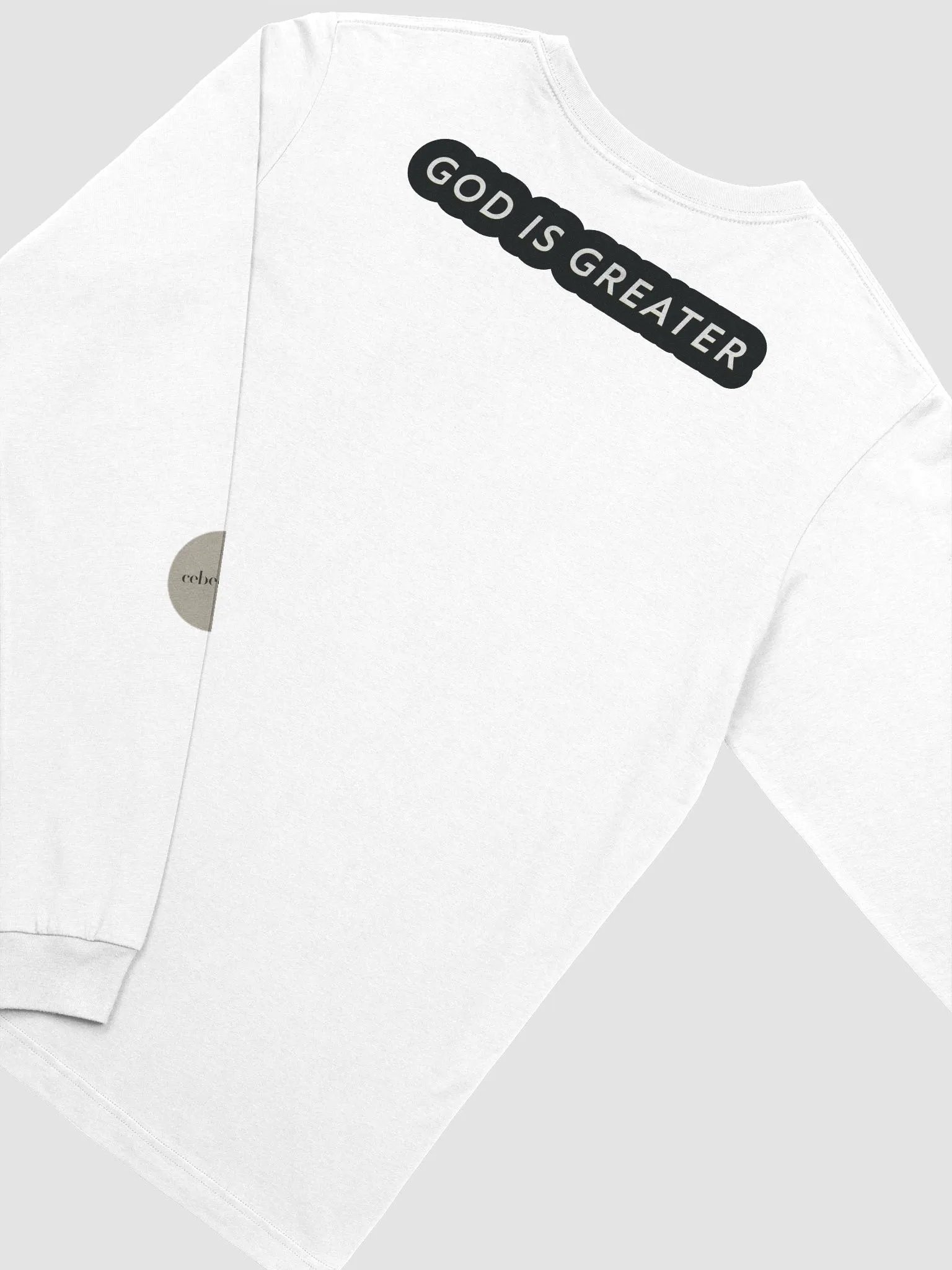 God > ALT Long Sleeve - (WHITE TEXT) product image (12)