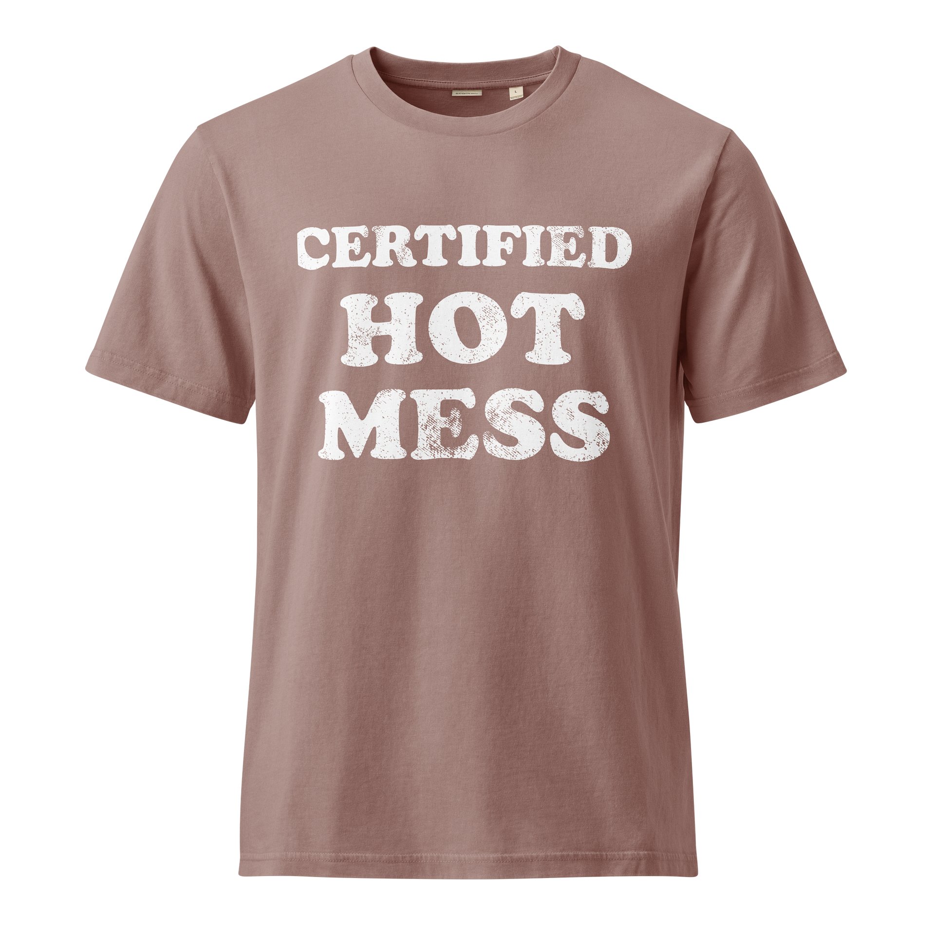 Certified Hot Mess Distressed T-Shirt product image (1)