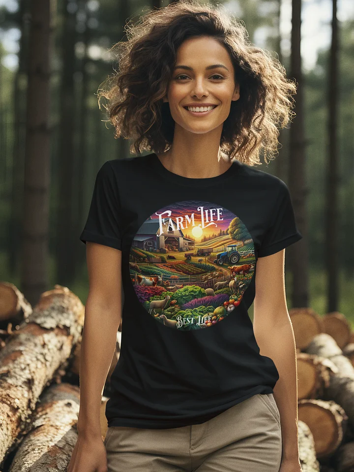 Farm Life, Best Life T-shirt | Heart of the Farm | Country Roots, Simple Joys | Peace in the Fields | Fulfillment in Every Harvest | Farm Life, Soul Satisfied product image (1)