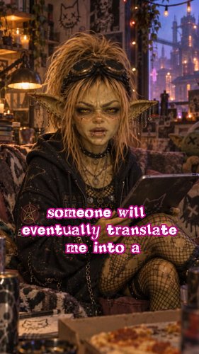 I said what I said. Then somebody translated it, cleaned it up, and made me sound like a fucking motivational speaker. This s...