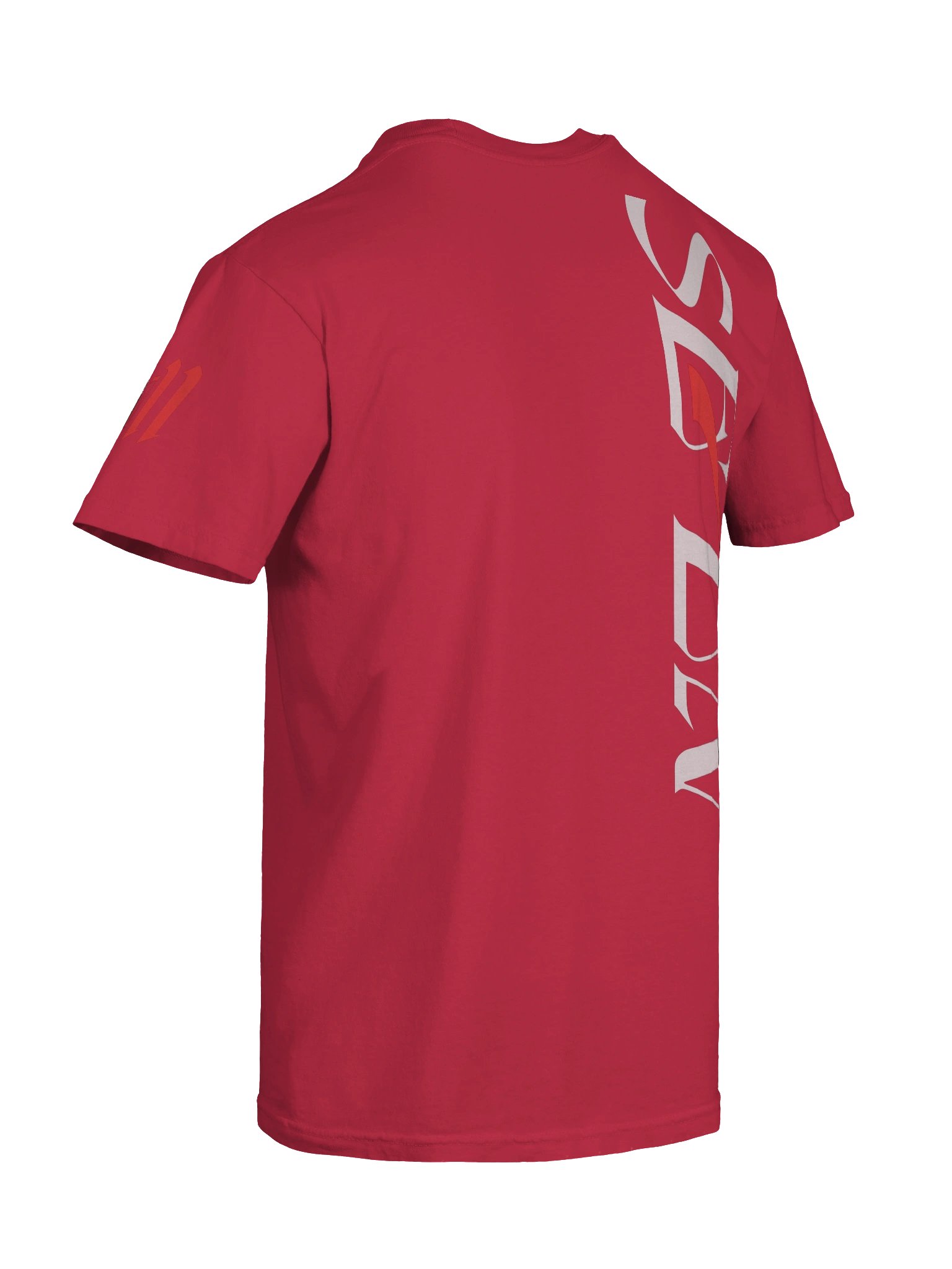 VII Logo Red Heavyweight T-Shirt product image (20)