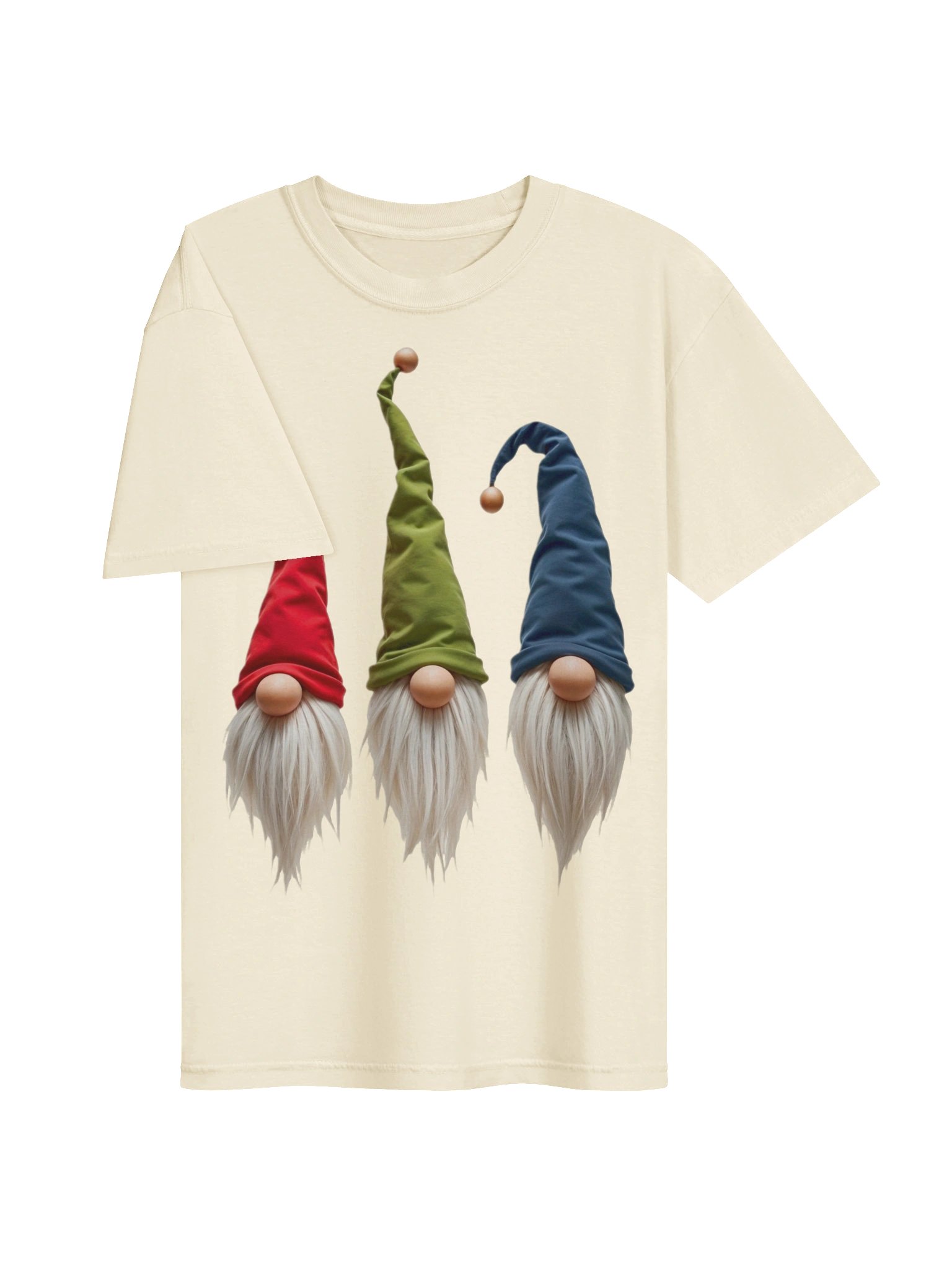 Colorful Gnome Beard Trio Tee product image (35)