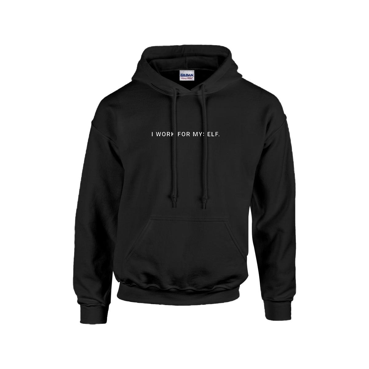 I Work For Myself Hoodie product image (2)