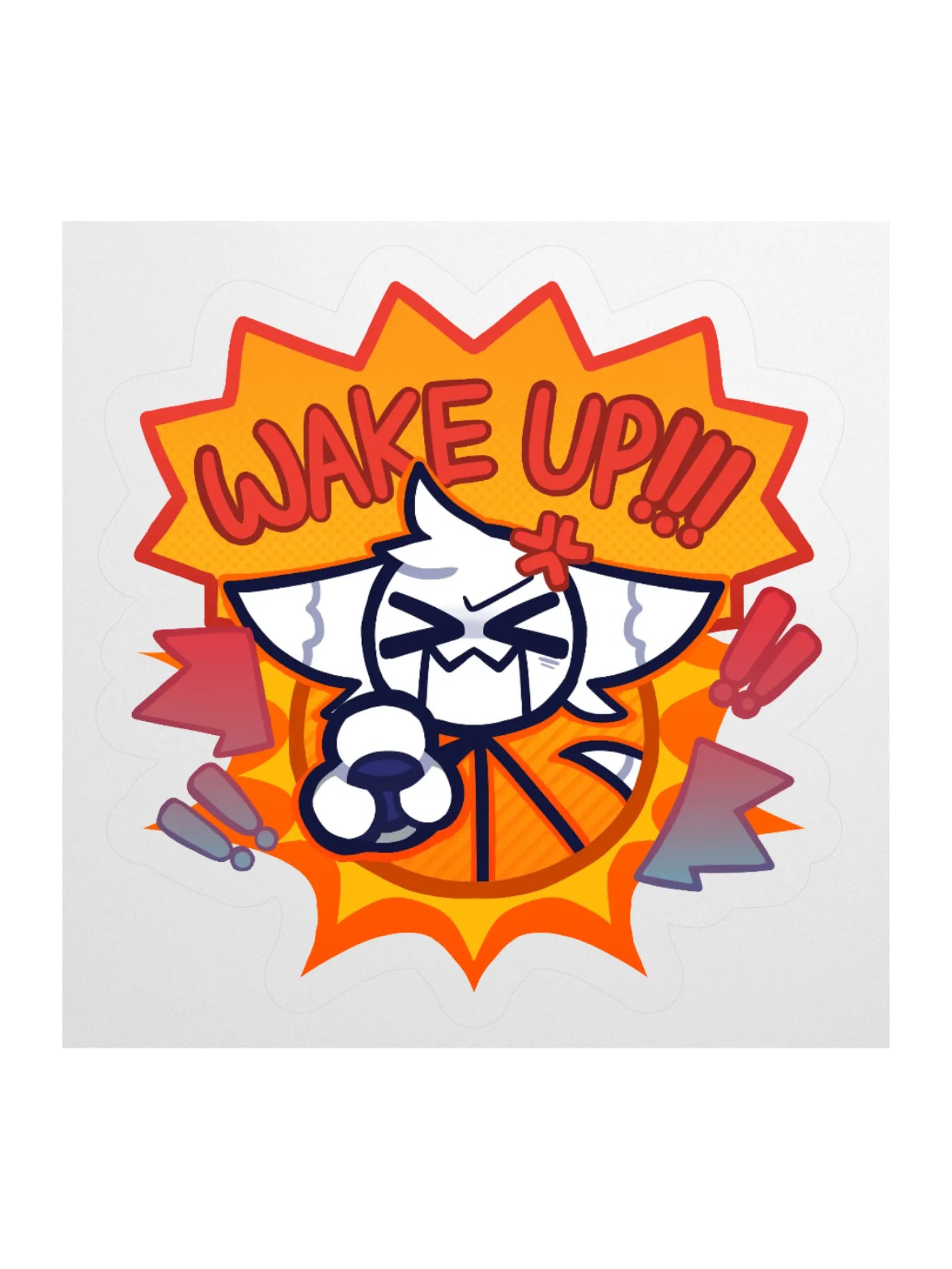 WAKE UP!!! Sticker product image (1)