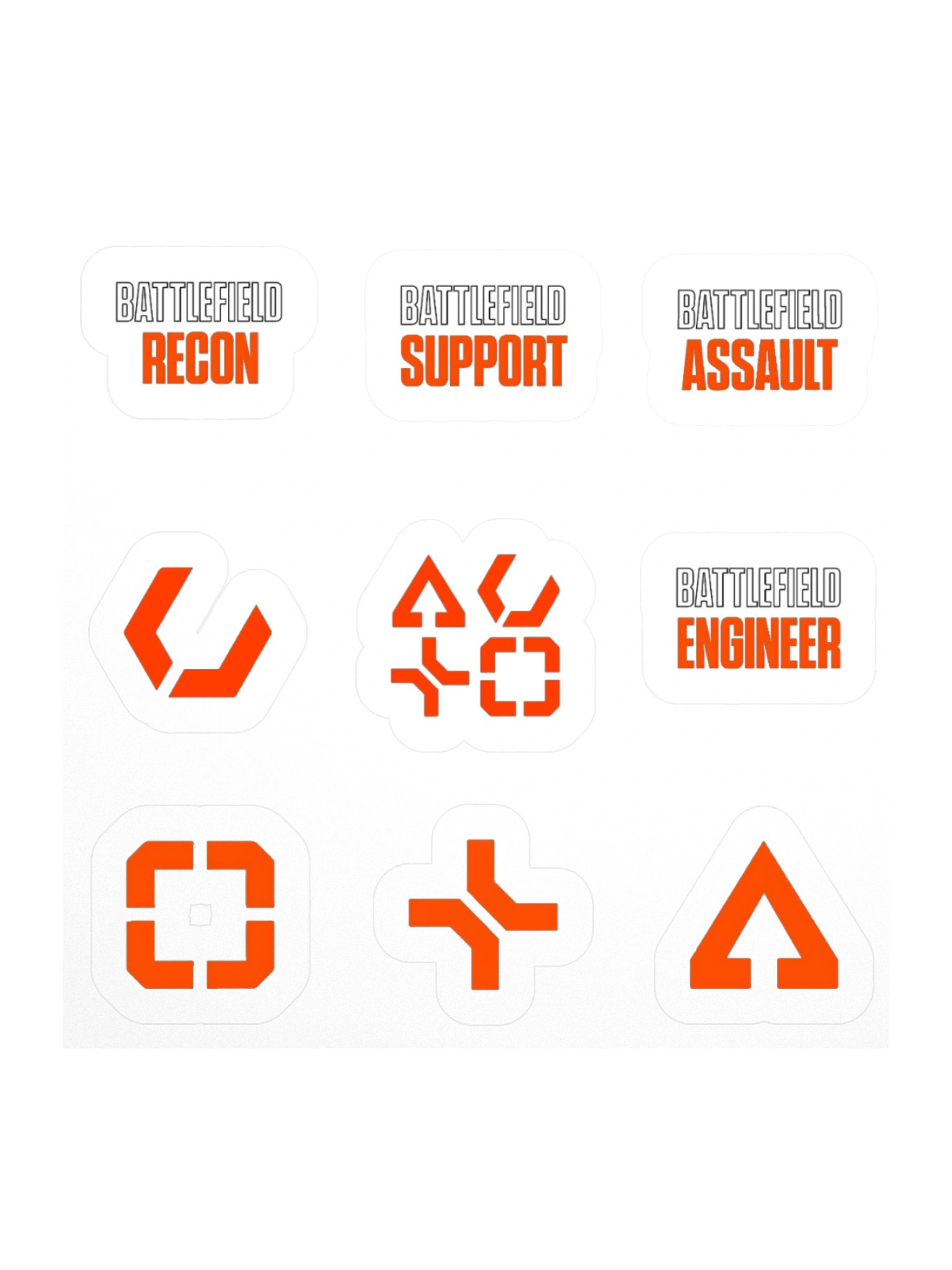 Battlefield Class Sticker Pack product image (1)