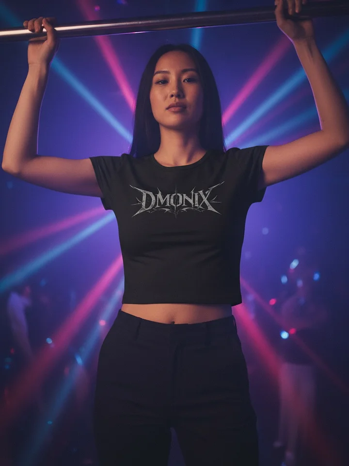 DMONIX Spiked Logo Baby Tee product image (1)