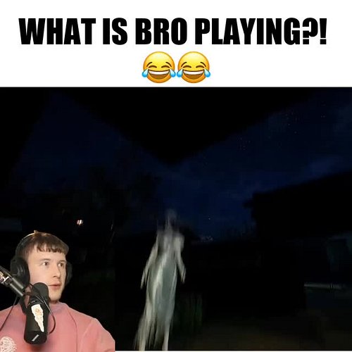 WHAT GAME IS THIS GUY PLAYING?! 🤣🤣🤣