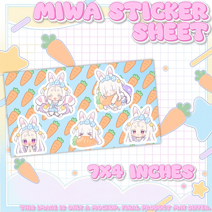 Miwa Sticker Sheet product image (1)