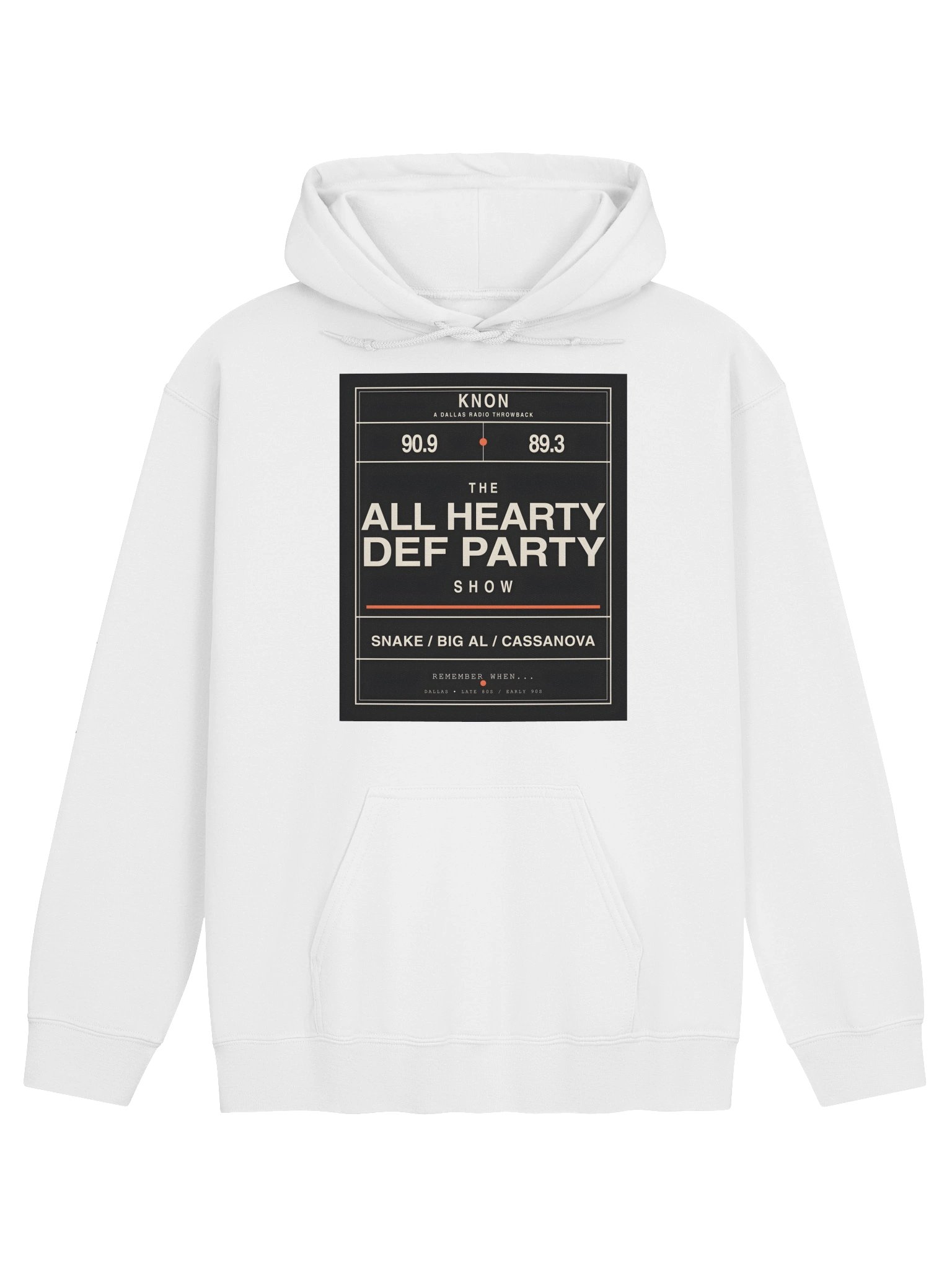 KNON Dallas Radio Throwback Hoodie product image (37)