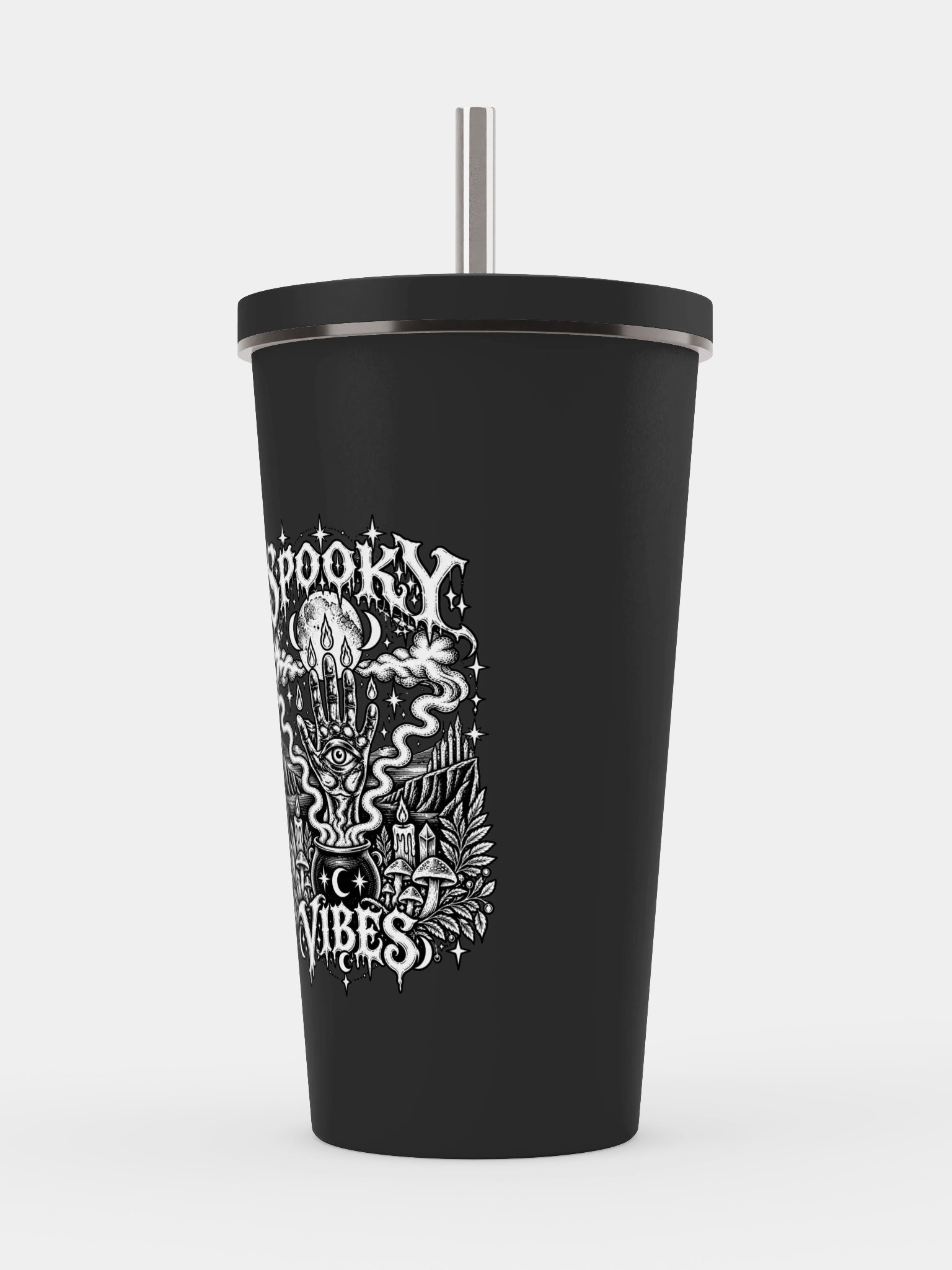 Spooky Vibes Zombie Gothic Tumbler product image (1)