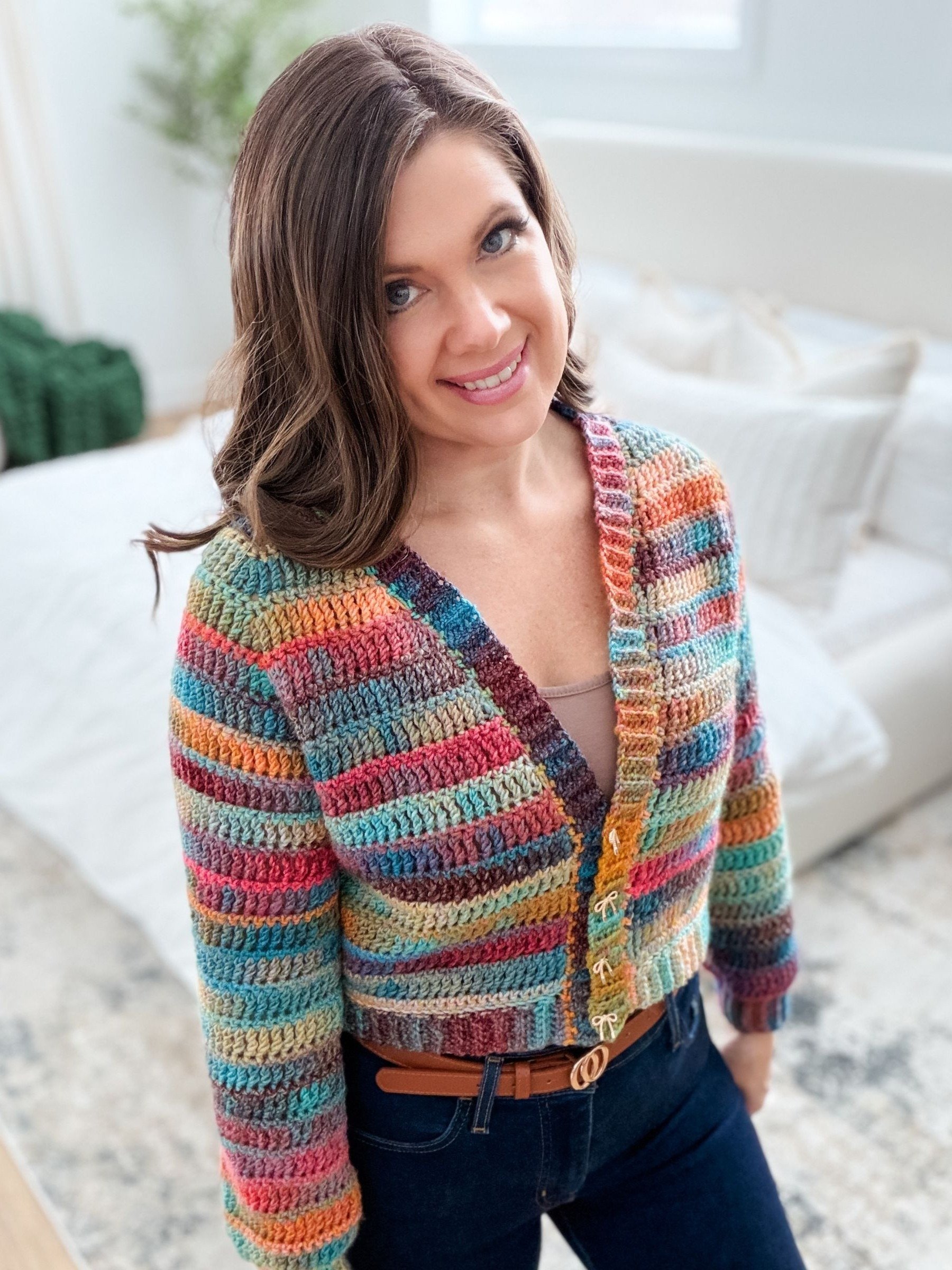 Winter Spark Cardigan Crochet Pattern product image (8)