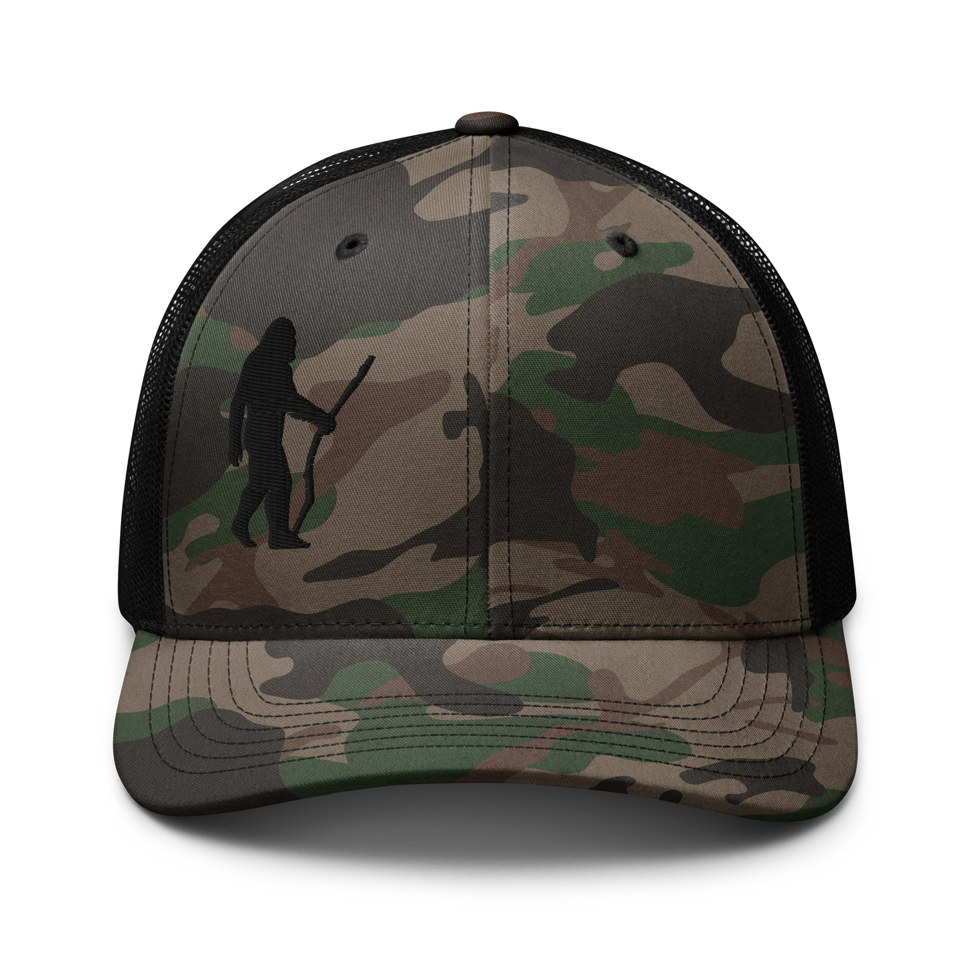 Sasquatch Stick-Walker Camouflage Trucker Hat / Feel the MO product image (1)