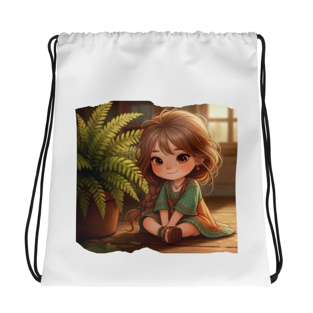Cheerful Adventure Drawstring Bag product image (2)