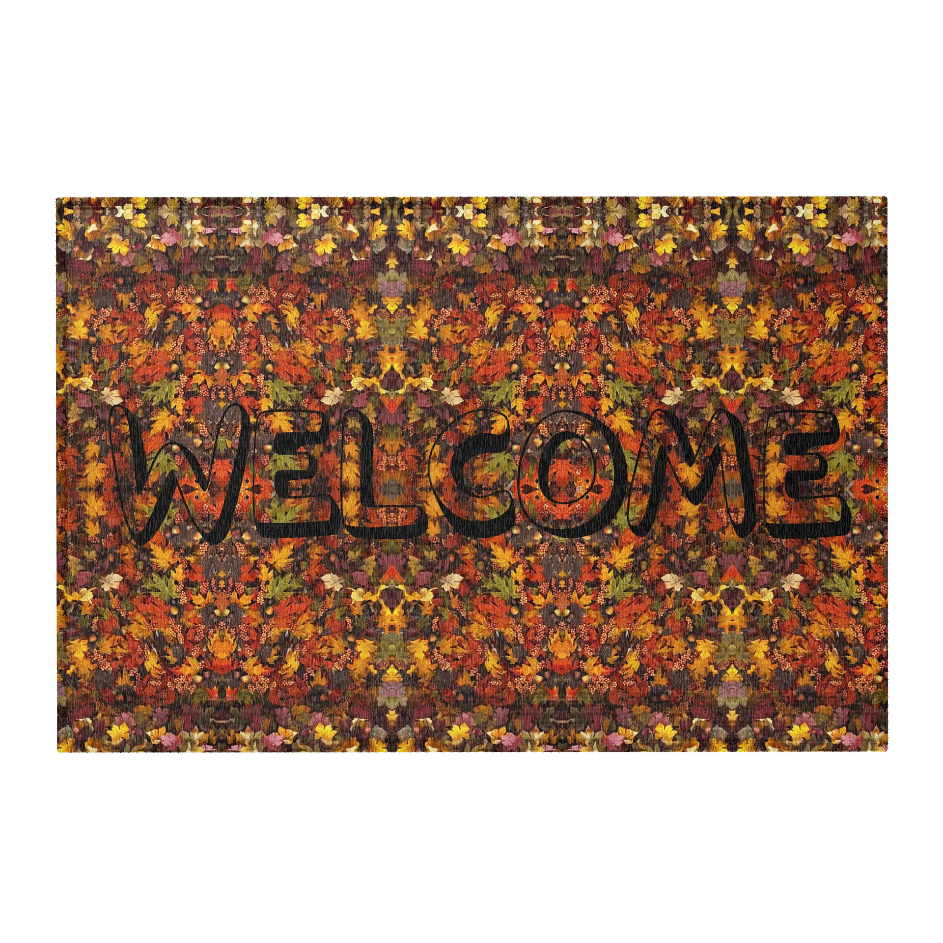 Autumn Leaf Wreath Area Rug product image (1)