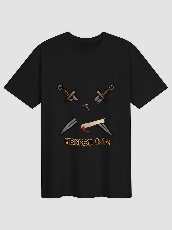 Hebrew 4:12 Crossed Swords T-Shirt product image (1)