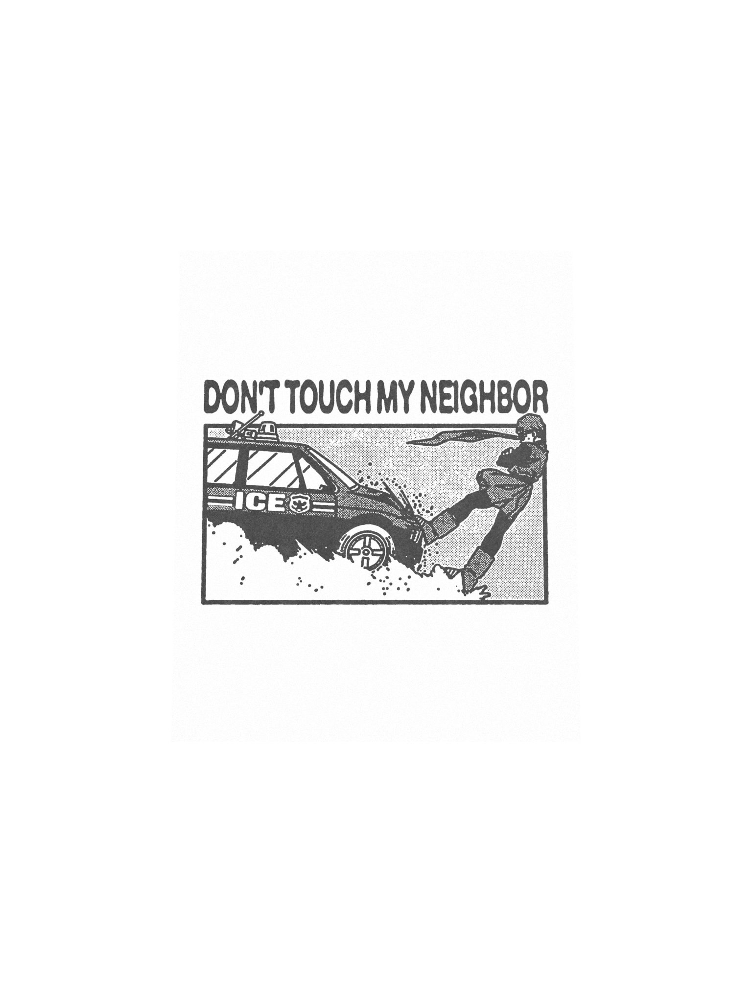 DON'T TOUCH ! Art Print. product image (4)