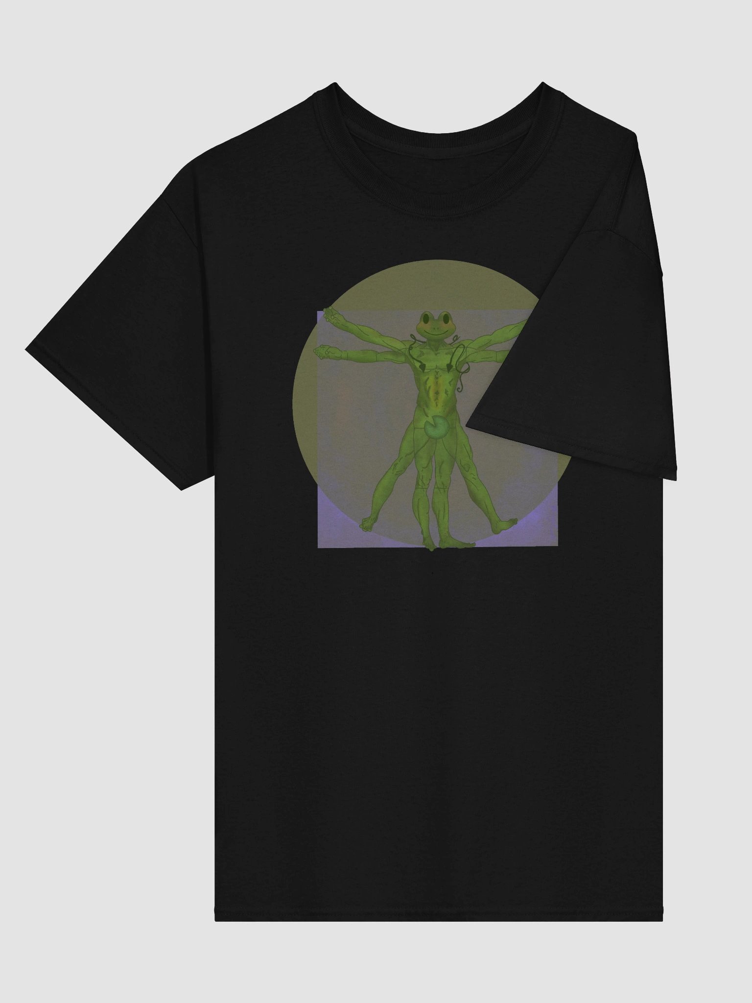 Virtruvian Frog Tee EARTHY product image (3)