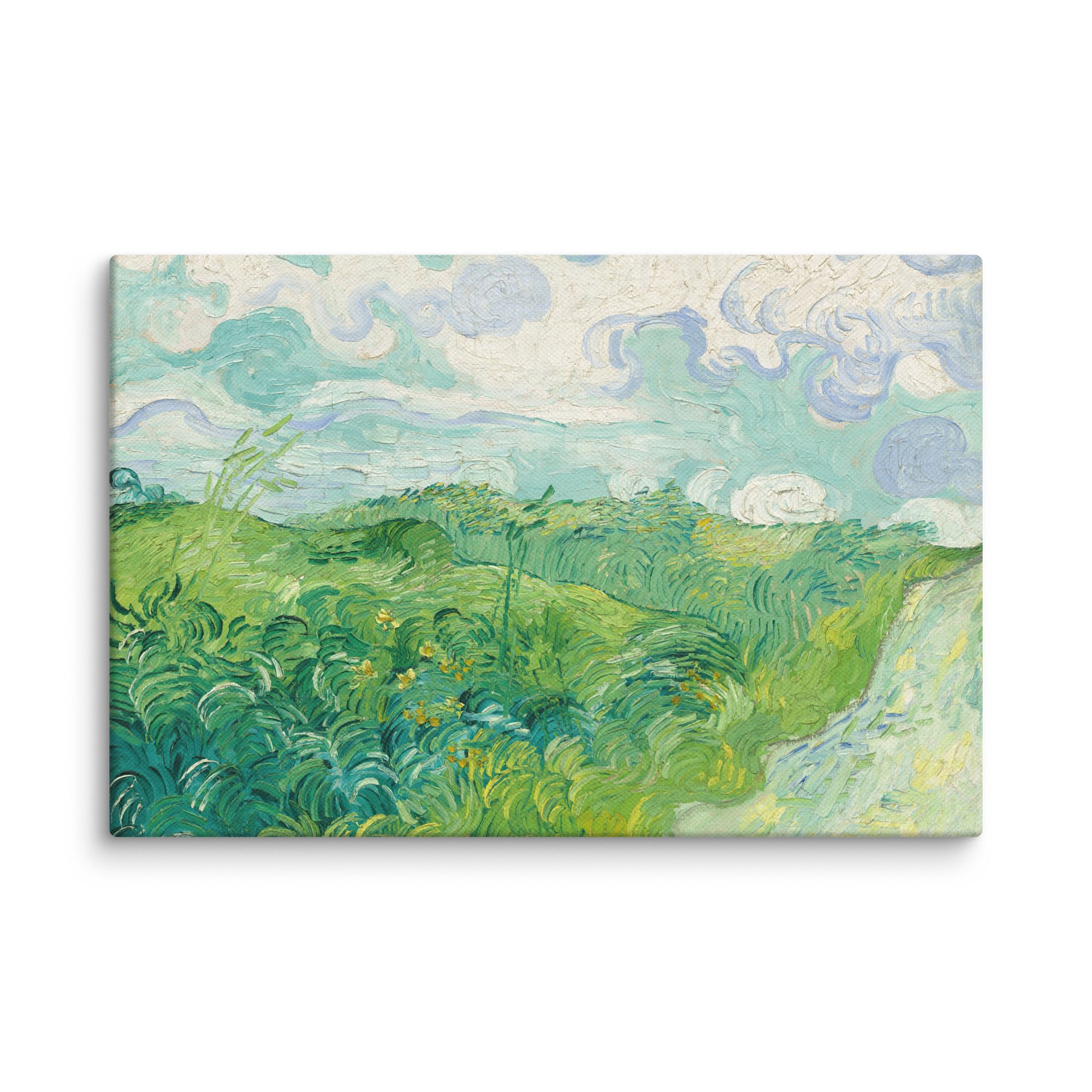 Green Wheat Fields, Auvers Canvas product image (2)