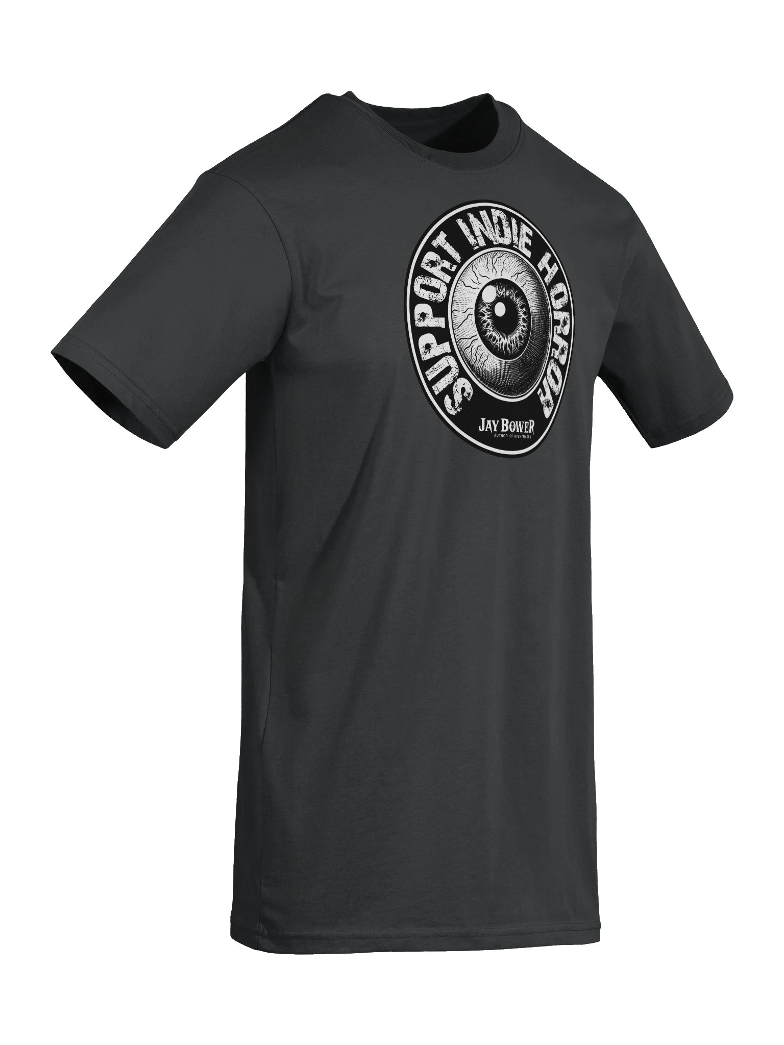 Support Indie Horror - Eyeball Design T-Shirt product image (6)
