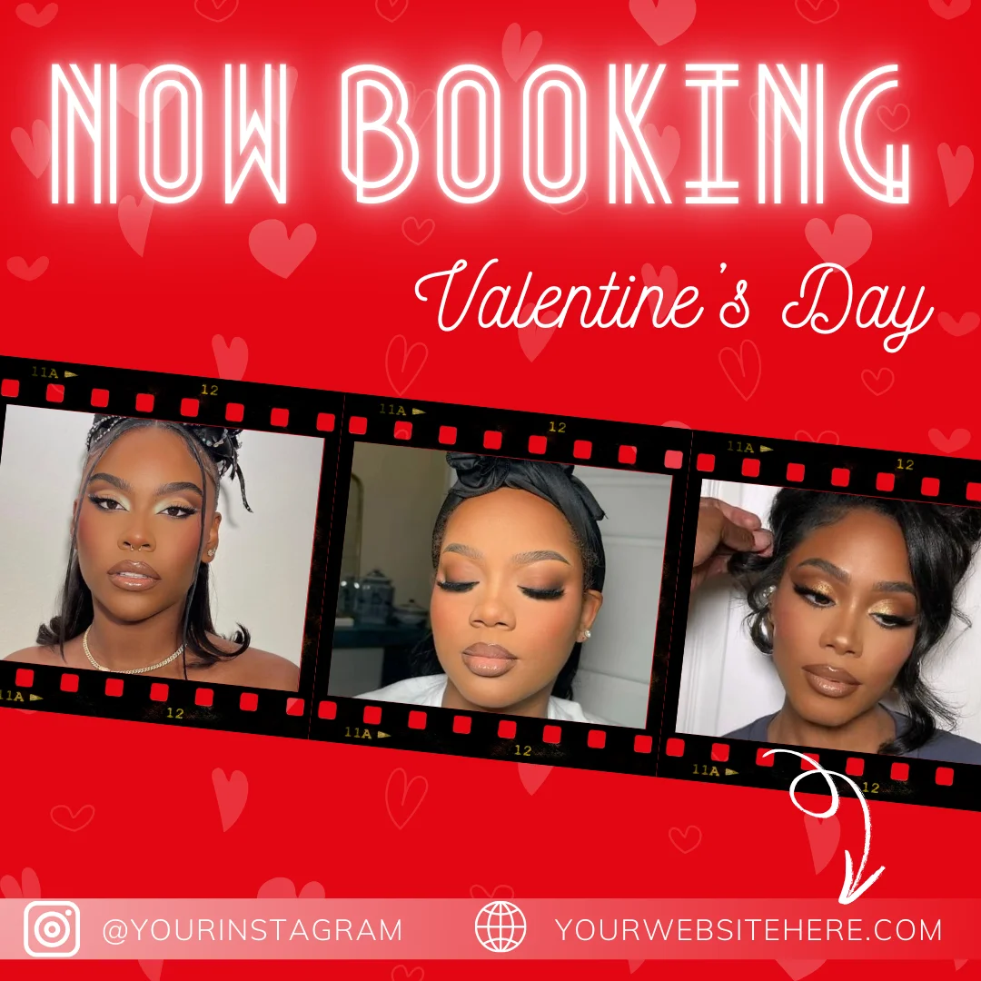10 February Valentine's Day Canva Templates for Services Provider Promotions, Bookings, Appointments, etc product image (4)