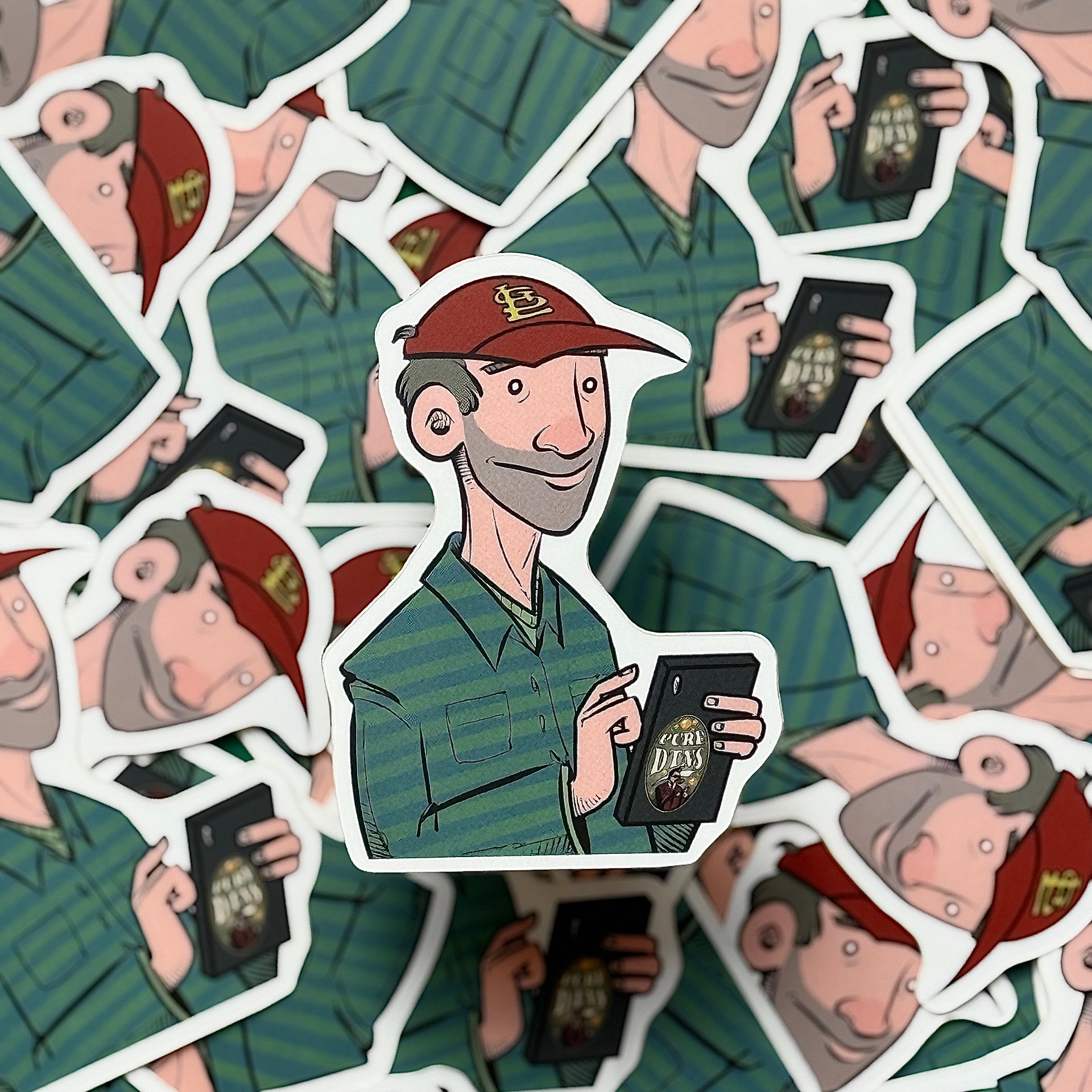 DTNS Tom Sticker product image (1)
