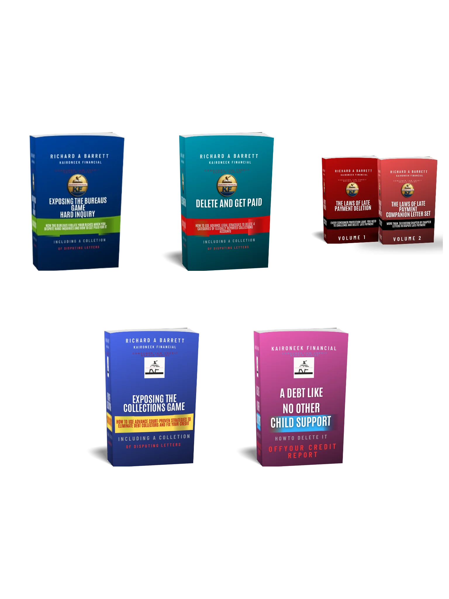 The Credit Repair Series 6 vol set product image (1)