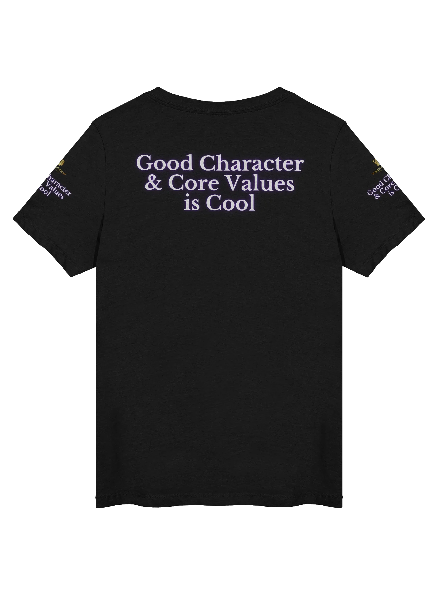 WigganOfficial “Good Character & Core Values is Cool” Women's Relaxed V-Neck T-Shirt product image (2)