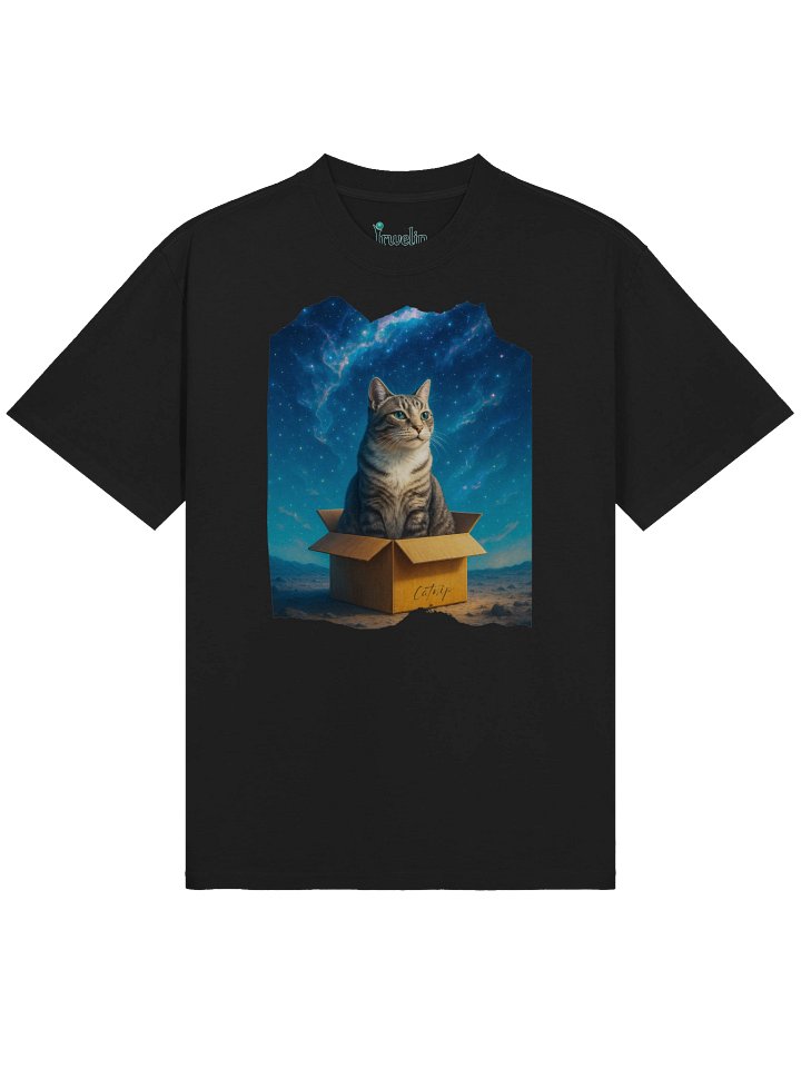 Catnip Cat Premiump Oversized T-shirt product image (1)